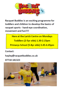 Racquet Buddies - Toddlers @ Sea Eagle Hall